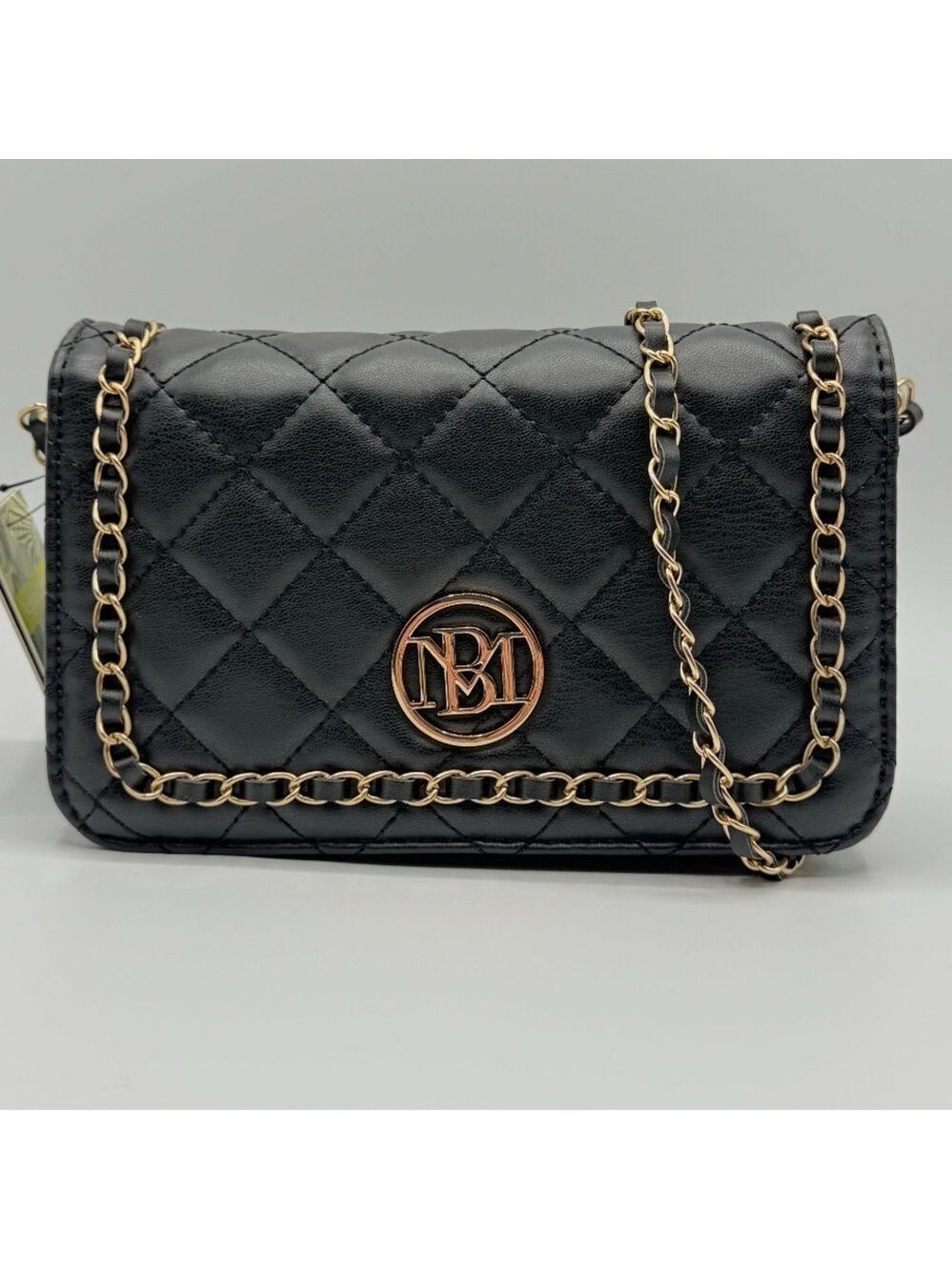 Quilted Large Badgley Mischka Crossbody Bag NWT
